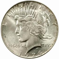 1926-S Peace Silver Dollar MS-65 (PCGS)