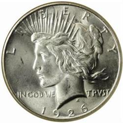 1926-S Peace Silver Dollar MS-65 (NGC)