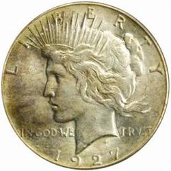 1927 Peace Silver Dollar MS-64 (PCGS)