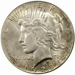 1928 Peace Silver Dollar MS-63 (PCGS)