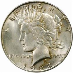 1928-S Peace Silver Dollar MS-64 (PCGS)