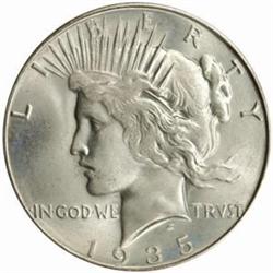 1935-S Peace Silver Dollar MS-64 (PCGS)