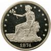 Image 1 : 1874 Trade Dollar PR65 Ultra Cameo (NGC) CAC