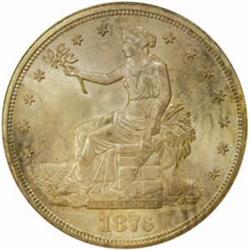 1876-S Trade Dollar Type I/I MS-66 (NGC)