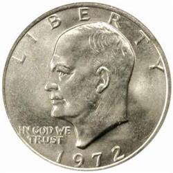 1972 Eisenhower Dollar Type II MS-65 (NGC)