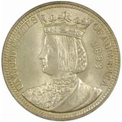 1893 Isabella Quarter MS-65 (PCGS)