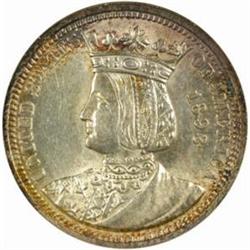 1893 Isabella Quarter AU-58 (ANACS)