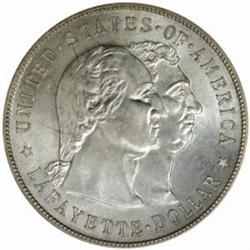 1900 Lafayette Silver Dollar MS-61 (NGC)