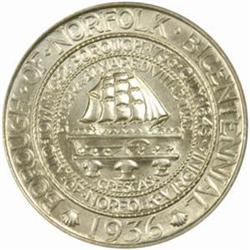 1936 Norfolk Bicentennial MS-67 (PCGS)