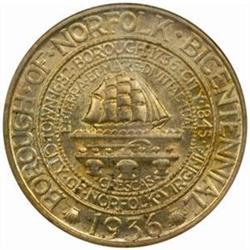 1936 Norfolk Bicentennial MS-66 (NGC) CAC