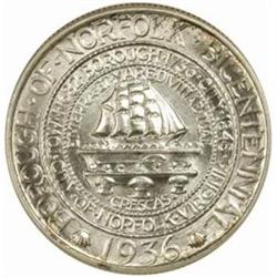 1936 Norfolk Bicentennial MS-65 (NGC) OH