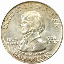 1925 Fort Vancouver Centennial MS-64 (PCGS)