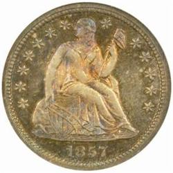 1857 Seated Liberty Dime PR66 (NGC)