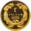 Image 2 : 1870 G$1 PR65 Cameo (NGC)