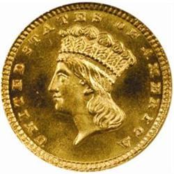 1883 G$1 MS-67 PL (NGC)