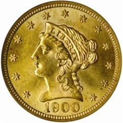 1900 Liberty $2.5 MS-63 (NGC)