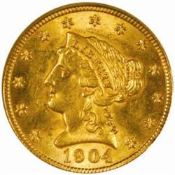 1904 Liberty $2.5 MS-62 (NGC)