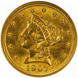 1907 Liberty $2.5 MS-62 (NGC)