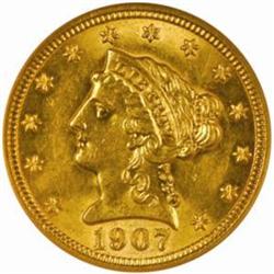 1907 Liberty $2.5 MS-62 (NGC)