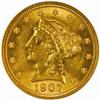 Image 1 : 1907 Liberty $2.5 MS-62 (NGC)