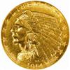 Image 1 : 1914-D Indian $2.5 MS-62 (NGC)