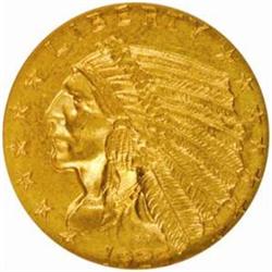 1925-D Indian $2.5 MS-61 (NGC)