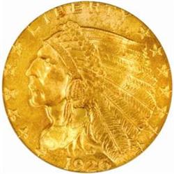 1926 Indian $2.5 MS-65 (PCGS) OGH