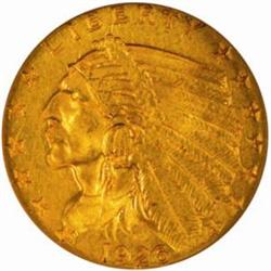 1926 Indian $2.5 MS-62 (NGC)