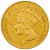 Image 1 : 1855-S Three-Dollar Gold Piece VF-30 (PCGS)