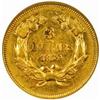 Image 2 : 1859 Three-Dollar Gold Piece AU-53 (NGC) OH