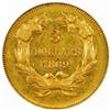 Image 2 : 1869 Three-Dollar Gold Piece AU-55 (NGC)