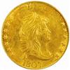 Image 1 : 1807 Cap Bust Right $5. Lg-Stars Rev. AU58 (PCGS)