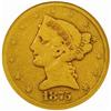 1875-CC Liberty $5 Winter 2-B G-6 (NGC)