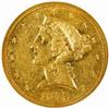 1877-S Liberty $5 AU-55 (NGC)