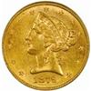 1879-S Liberty $5 MS-62 (PCGS) CAC