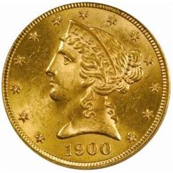 1900 Liberty $5 MS-64 (PCGS)