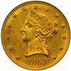 Image 1 : 1867 Liberty Eagle MS-60 (NGC)