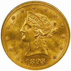 1893 Liberty Eagle MS-63 (NGC)
