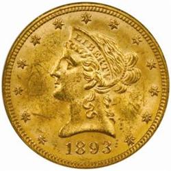 1893 Liberty Eagle MS-63 (NGC)