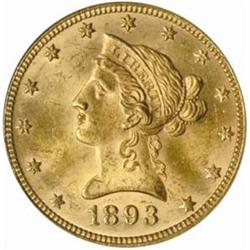 1893 Liberty Eagle MS-63 (NGC)