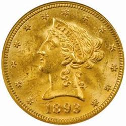 1893 Liberty Eagle MS-63 (NGC)