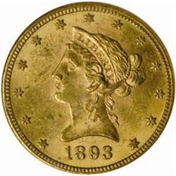 1893-S Liberty Eagle MS-62 (NGC)