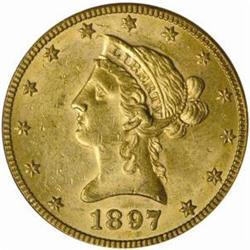 1897-S Liberty Eagle MS-62 (PCGS)