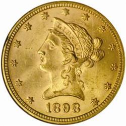 1898 Liberty Eagle MS-63 (NGC)