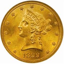 1899 Liberty Eagle MS-62 (NGC)