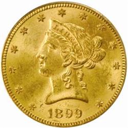 1899-S Liberty Eagle MS-63 (PCGS)