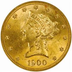 1900 Liberty Eagle MS-63 (NGC) OH