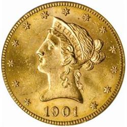1901-S Liberty Eagle MS-62 (PCGS)
