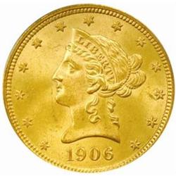 1906-D Liberty Eagle MS-63 (PCGS) OGH