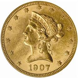 1907 Liberty Eagle MS-63 (NGC)